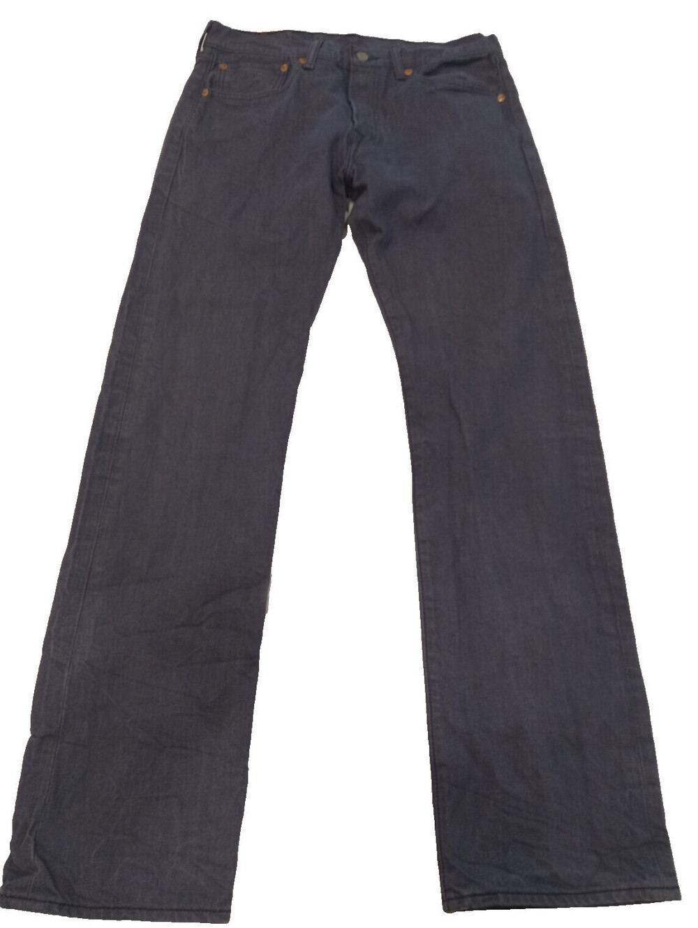 Levis 501 White Oak Cone Denim Jeans Mens 32x34 Coated Straight Button Fly